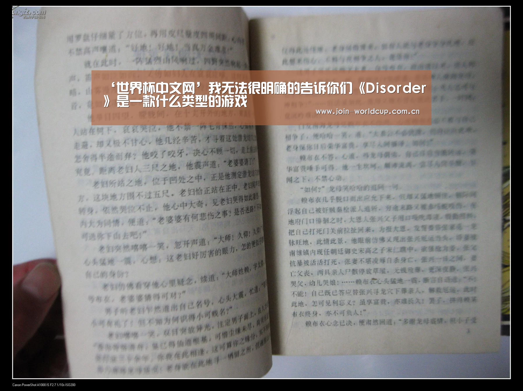 ‘世界杯中文网’我无法很明确的告诉你们《Disorder》是一款什么类型的游戏(图1) 官方动态